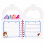 نوت أطفال سلك My Little Pony مع فواصل مرجعية ملونة – دفتر ملاحظات للبنات بتصميم بوني كيوت - الصورة 3