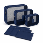 طقم منظمات سفر 6 قطع لتنظيم الملابس داخل الشنطة – Packing Cubes Set كحلي