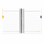 نوت سلك فرعوني "مصر أم الحضارات" مقاس 17 × 12.5 سم – دفتر ملاحظات مسطر بتصميم الأهرامات - الصورة 4