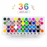 ⁦مجموعة أقلام أكريليك ماركر 36 لون للرسم والديكور والأشغال اليدوية⁩ - الصورة ⁦2⁩