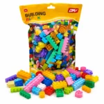 لعبة مكعبات تركيب للأطفال Building Blocks – قطع بناء ملونة لتنمية الإبداع والذكاء +3 سنوات - الصورة 2