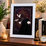 برواز ديكور أبيض 21×15 سم بتصاميم متنوعة – إطار صور وديكور أنيق مناسب للهدايا والمكاتب - الصورة 6