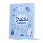 نوت بوك الإحصاء Statistics A4 سلك 100 ورقة مسطرة بغلاف جلوسي شفاف