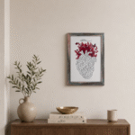 برواز صور رمادي فاتح مقاس 20×30 سم قابل للتخصيص – إطار أنيق للصور والتصميمات مناسب للحائط والمكتب - الصورة 5