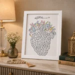 برواز صور أبيض مقاس 30×40 سم – إطار أنيق للصور والتصميمات وديكور المنزل والمكتب والهدايا - الصورة 5