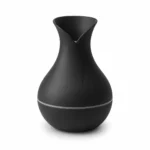 ⁦فواحة عطر كهربائية سوداء من البلاستيك USB بتصميم فازة أنيق – فواحة رذاذ للمنزل والمكتب ارتفاع 15 سم⁩ - الصورة ⁦5⁩