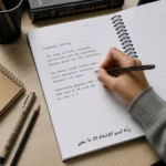 كشكول دراسات اجتماعية A4 سلك جانبي 100 ورقة مسطرة بغلاف جلوسي – تصميم التاريخ والجغرافيا - الصورة 3