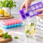 قوالب ثلج بلاستيك 3 قطع بألوان متعددة – مقاس 26×9 سم - الصورة 3