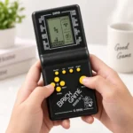 ⁦لعبة أتاري محمولة بريك جيم 9999 في 1 أسود بشاشة LCD مقاس 18.5 × 7.8 سم⁩ - الصورة ⁦5⁩