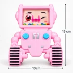 لعبة أتاري حلقات مائية روبوت بينك للأطفال – مقاس 15 × 10 سم - الصورة 2