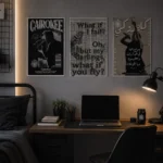 بوسترات ديكورية 20×30 سم بتصميمات عصرية متنوعة للغرف والمكاتب