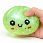 لعبة سكويشي كورة أخضر مينت بالجليتر