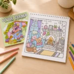 كتاب تلوين Little Corner برسومات كيوت