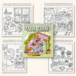كتاب تلوين Little Corner برسومات كيوت وتصميمات Cozy
