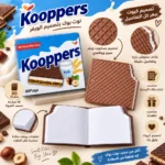 نوت بوك ويفر بالشوكولاتة Kooppers بتصميم بسكويت مقضوم