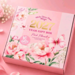 بوكس مفكرة اليومية 2027 -Pink Floral بتصميم الزهور الوردية - الصورة 3