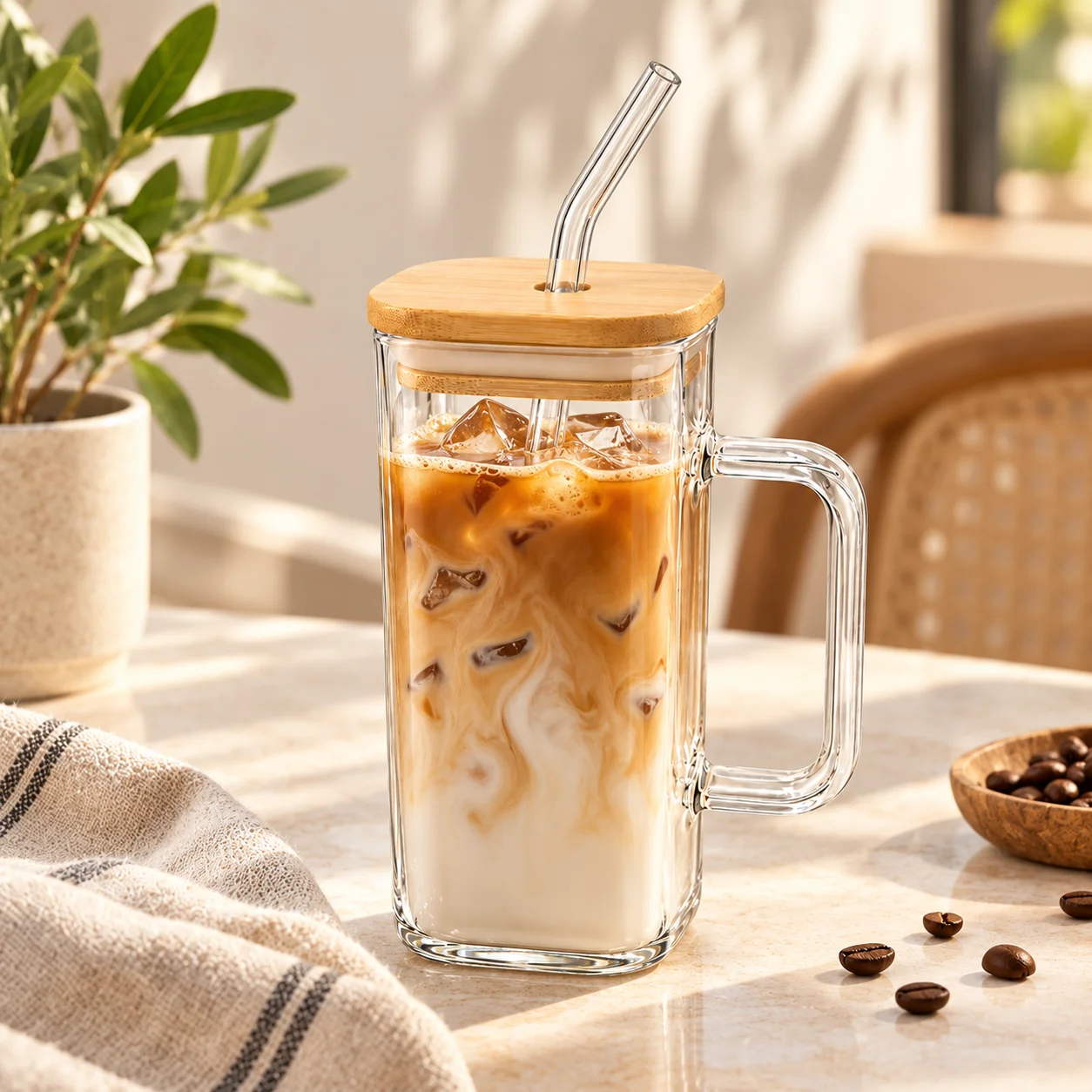 27295-1 مج زجاج شفاف