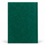 ⁦مصحف القرآن الكريم بغلاف فاخر أخضر زمردي مزخرف بالذهبي بتصميم الكعبة المشرفة -  مقاس 20 × 15 سم⁩ - الصورة ⁦3⁩