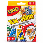 لعبة أونو توم وجيري UNO Tom & Jerry – كروت جماعية بقاعدة لعب خاصة من 2 إلى 10 لاعبين