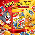 ⁦لعبة أونو توم وجيري UNO Tom & Jerry – كروت جماعية بقاعدة لعب خاصة من 2 إلى 10 لاعبين⁩ - الصورة ⁦3⁩