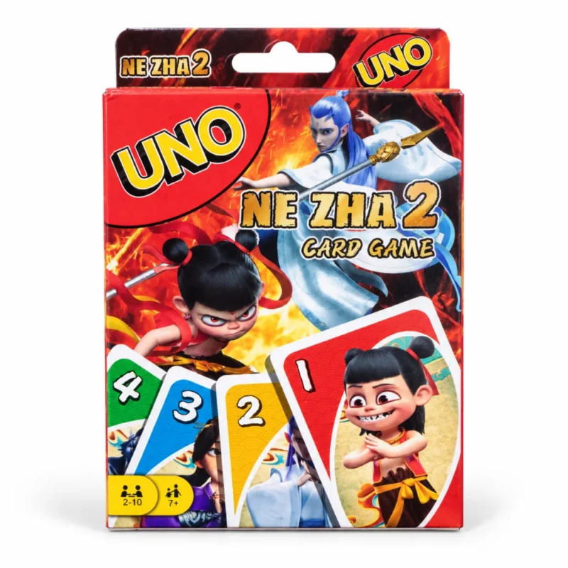 لعبة أونو نيزها 2 UNO NE ZHA 2 بالكروت الملونة – من 2 إلى 10 لاعبين